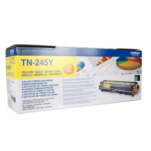 Brother Toner TN245Y Gelb ca. 2.200 Seiten - Toner