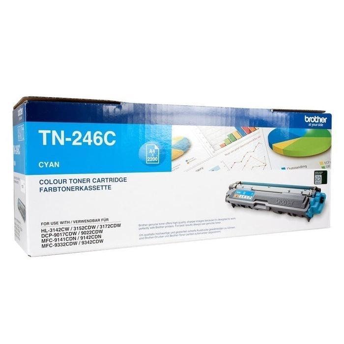 Brother Toner TN246C Cyan ca. 2.200 Seiten - Toner