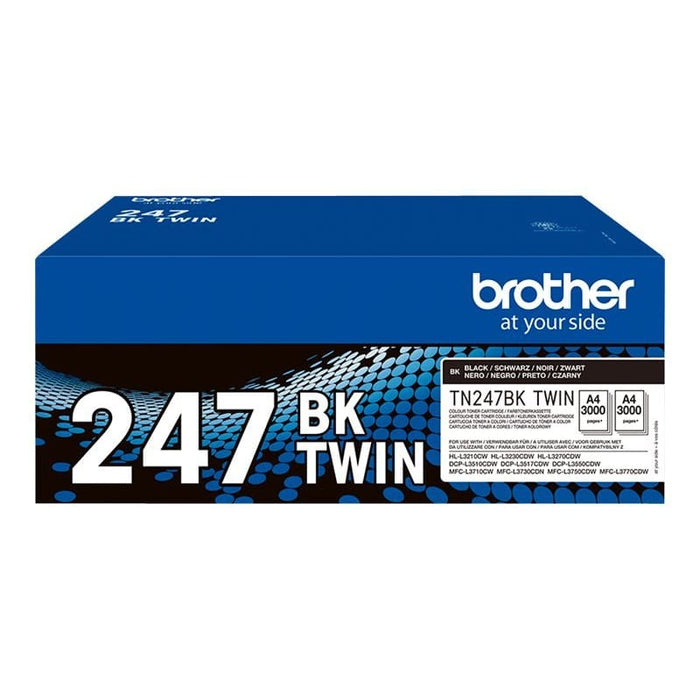 Brother Toner TN247BKTWIN ca. 3.000 Seiten - Toner