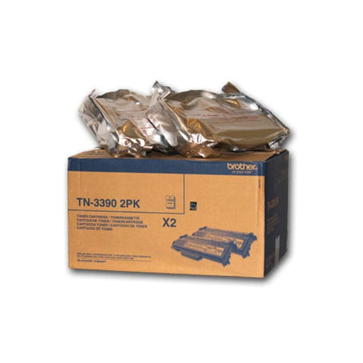 Brother Toner TN3390TWIN Schwarz ca. 12.000 Seiten - Toner