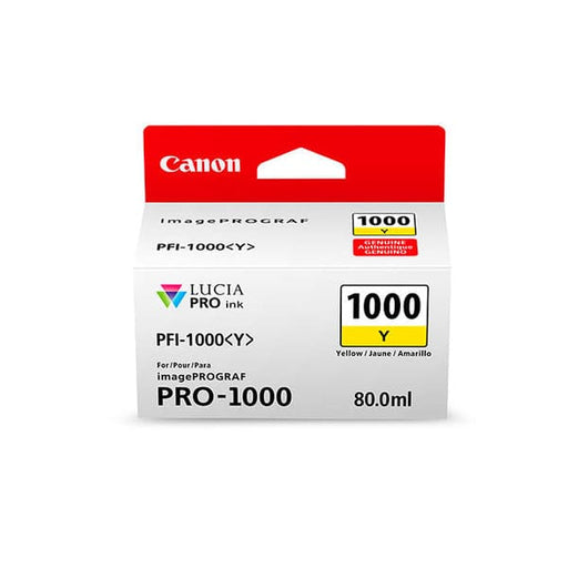 Canon Tinte 0549C001 PFI1000Y Gelb ca. 3.365 Seiten - Tinte