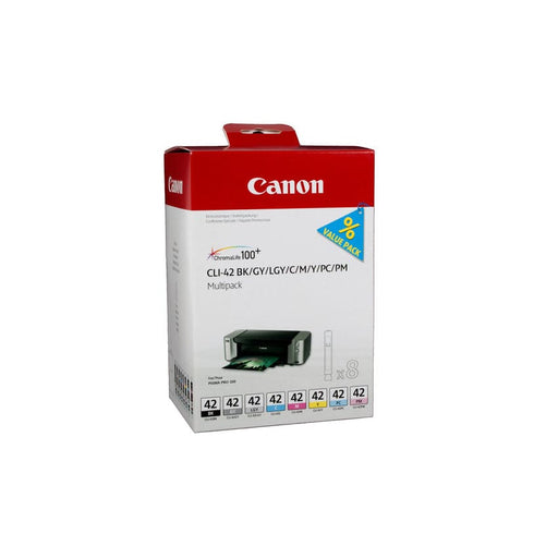 Canon Tinte 6384B010 CLI42 Black Cyan Magenta Yellow - Tinte