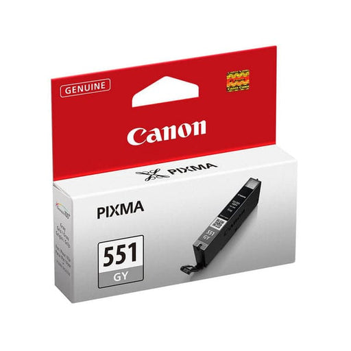 Canon Tinte 6512B001 CLI551GY Gray ca. 125 Seiten - Tinte