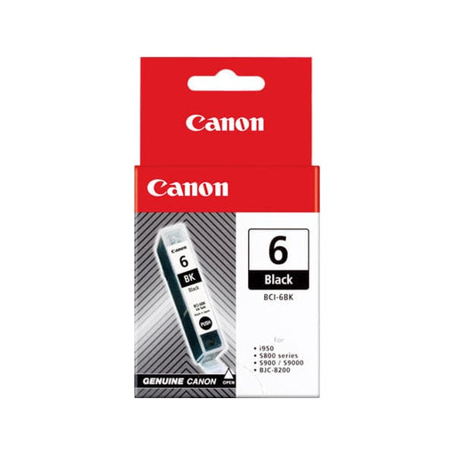 Canon Tinte BCI-6BK Schwarz ca. 210 Seiten - Tinte