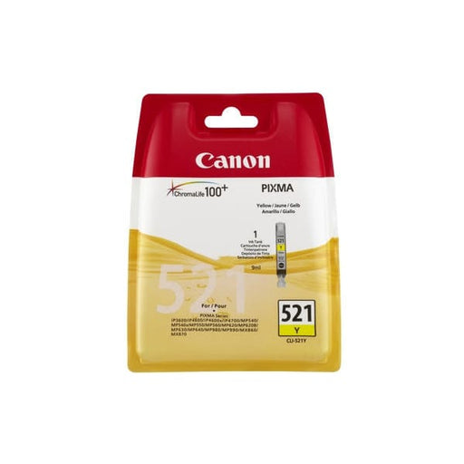 Canon Tinte CLI-521Y Gelb ca. 477 Seiten - Tinte