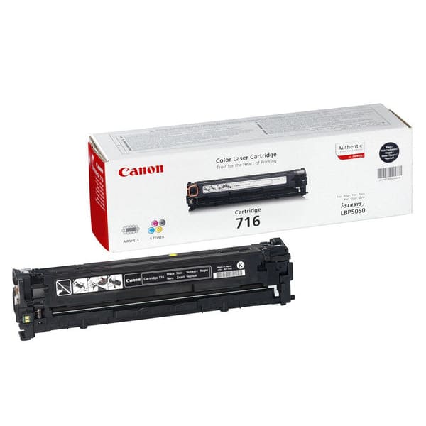 Canon Toner 1980B002 716BK Schwarz ca. 2.300 Seiten - Toner