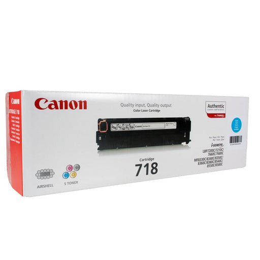 Canon Toner 2661B002 718C Cyan ca. 2.900 Seiten - Toner