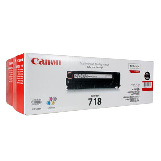 Canon Toner 2662B005 718BK Schwarz ca. 3.400 Seiten - Toner