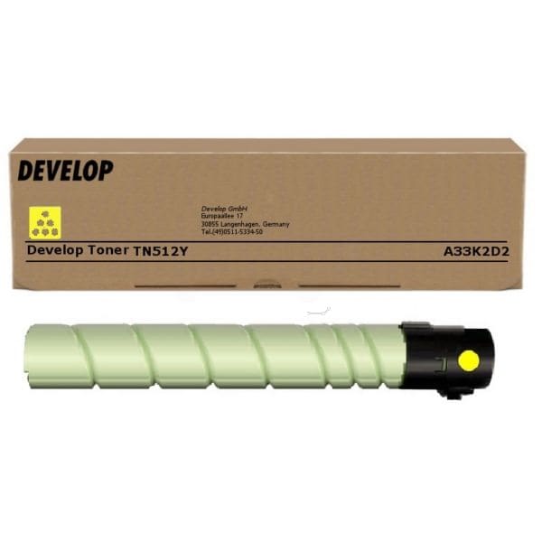 Develop Toner A33K2D2 TN512C Cyan ca. 35.000 Seiten - Toner