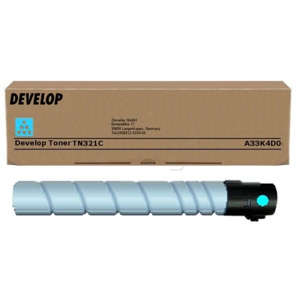 Develop Toner A33K4D0 TN321C Cyan ca. 25.000 Seiten - Toner