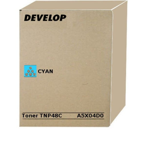 Develop Toner A5X04D0 TNP48C Cyan ca. 10.000 Seiten - Toner