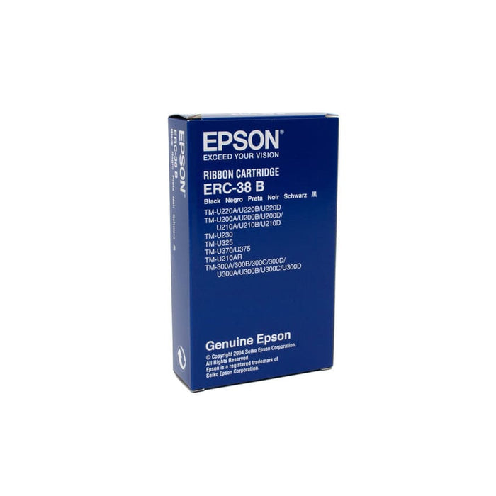 Epson Farbband C43S015374 ERC38B Schwarz - Farbbänder