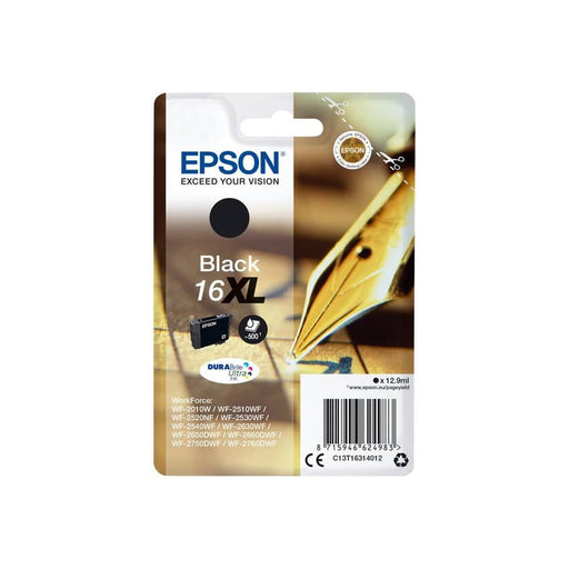 Epson Tinte C13T16314012 16XL Black ca. 500 Seiten - Tinte
