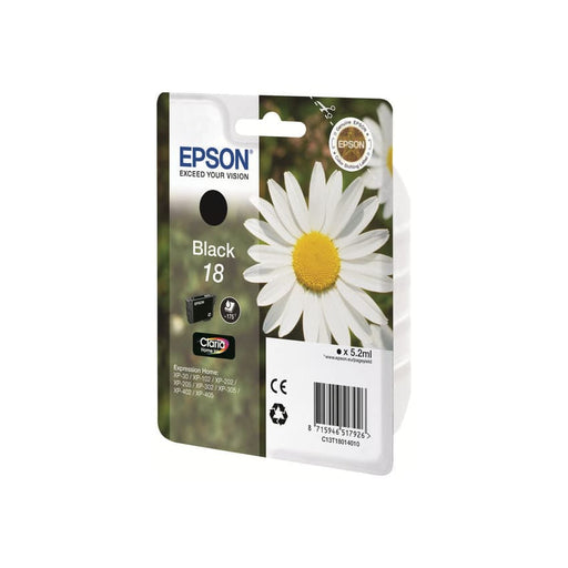 Epson Tinte C13T18014010 18 Schwarz ca. 175 Seiten - Tinte