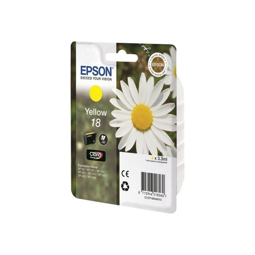 Epson Tinte C13T18044010 18 Gelb ca. 180 Seiten - Tinte