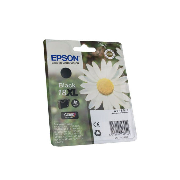 Epson Tinte C13T18114010 18XL Schwarz ca. 470 Seiten - Tinte