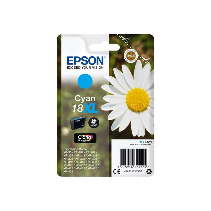 Epson Tinte C13T18124012 18XL ca. 450 Seiten - Tinte