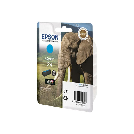 Epson Tinte C13T24224010 24 Cyan ca. 360 Seiten - Tinte