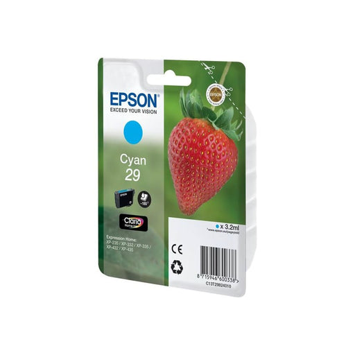 Epson Tinte C13T29824010 29 Cyan ca. 180 Seiten - Tinte