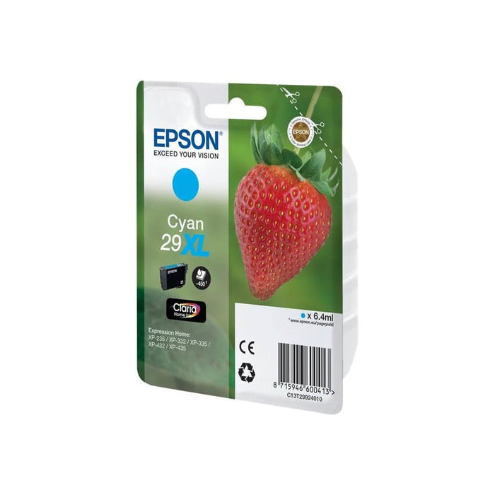 Epson Tinte C13T29924010 29XL Cyan ca. 450 Seiten - Tinte