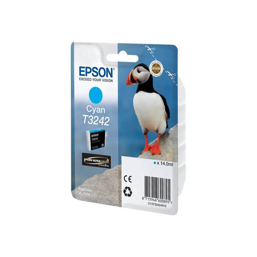Epson Tinte C13T32424010 T3242 Cyan ca. 980 Seiten - Tinte