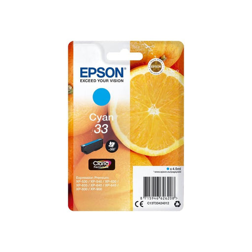 Epson Tinte C13T33424012 ca. 300 Seiten - Tinte
