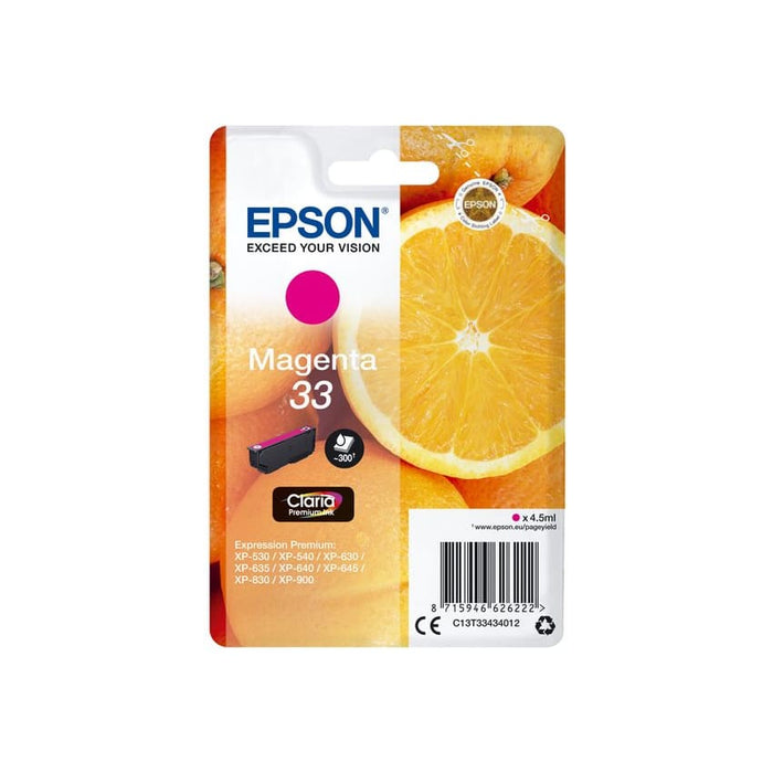 Epson Tinte C13T33434012 ca. 300 Seiten - Tinte