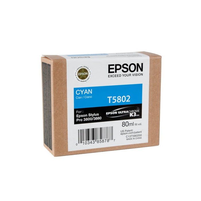 Epson Tinte C13T580200 T5802 Cyan - Tinte