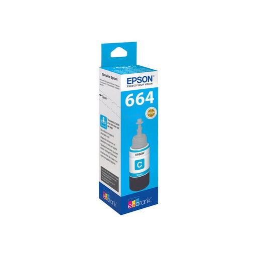 Epson Tinte C13T664240 T6642 Cyan ca. 6.500 Seiten - Tinte