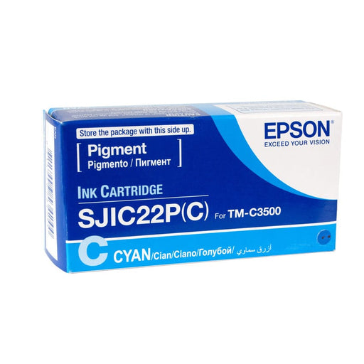 Epson Tinte C33S020602 SJIC22P (C) Cyan - Tinte