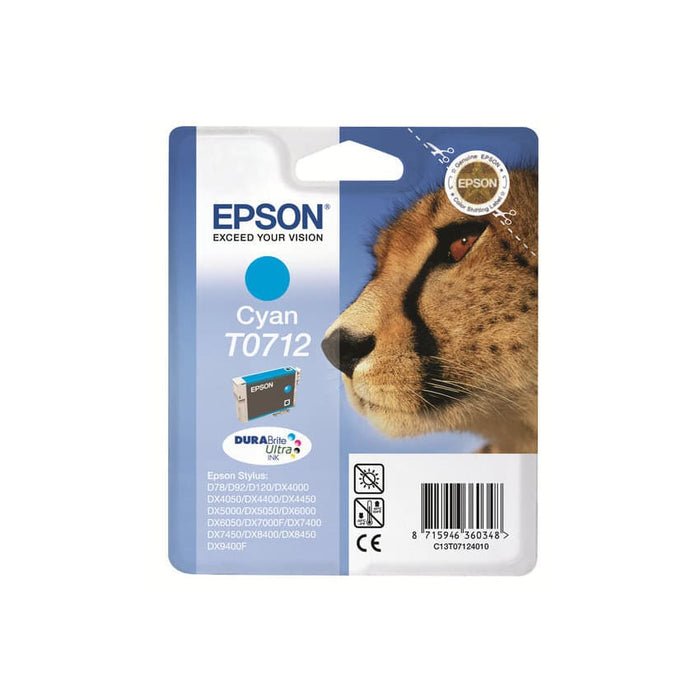 Epson Tinte T071240 Cyan ca. 345 Seiten - Tinte