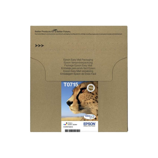 Epson Tinte T071540 SCHWARZ/CYAN/Magenta/GELB - Tinte