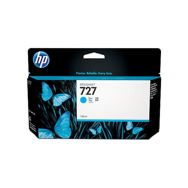 HP Tinte B3P19A 727 Cyan - Tinte