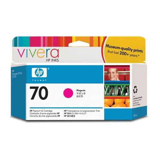 HP Tinte C9453A No 70 Magenta - Tinte