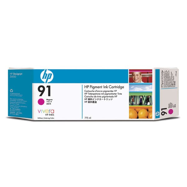 HP Tinte C9468A 91 Magenta - Tinte