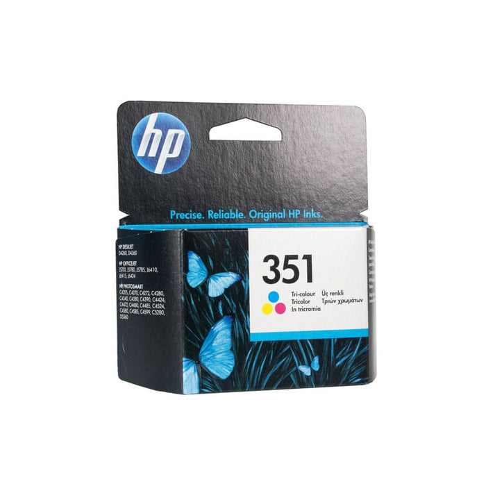 HP Tinte CB337EE No 351 Cyan Magenta Yellow ca. 170 Seiten -