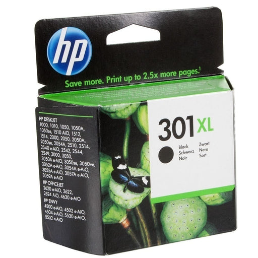 HP Tinte CH563EE No 301XL Schwarz ca. 480 Seiten - Tinte