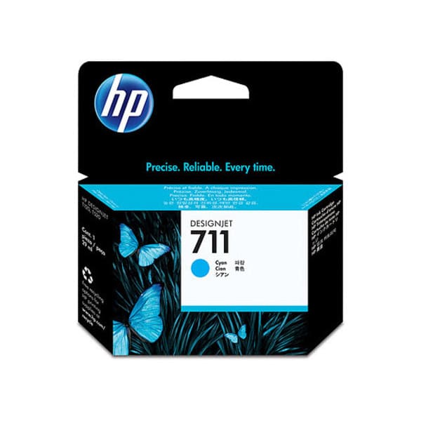 HP Tinte CZ130A 711 Cyan - Tinte