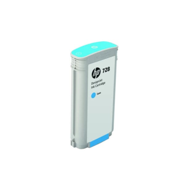 HP Tinte F9J67A 728 Cyan - Tinte