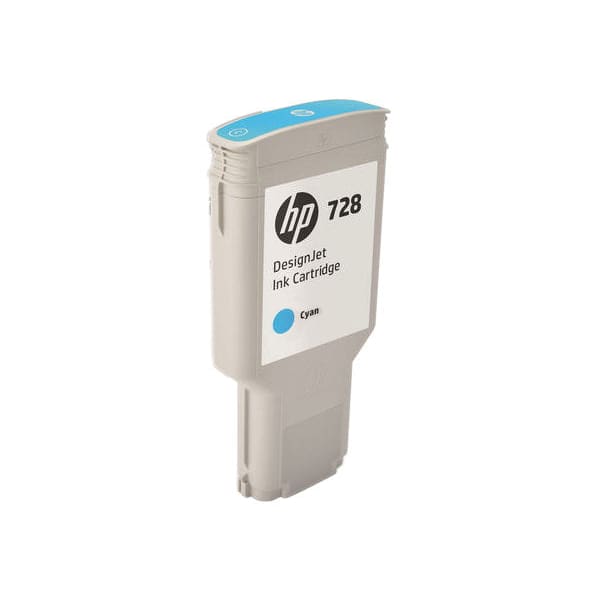 HP Tinte F9K17A 728 Cyan - Tinte