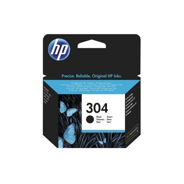 HP Tinte N9K06AE 304 Schwarz ca. 100 Seiten - Tinte