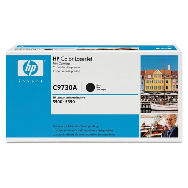 HP Toner C9730A Schwarz ca. 13.000 Seiten - Toner