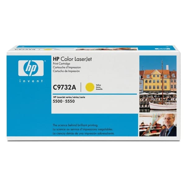 HP Toner C9732A Gelb ca. 12.000 Seiten - Toner