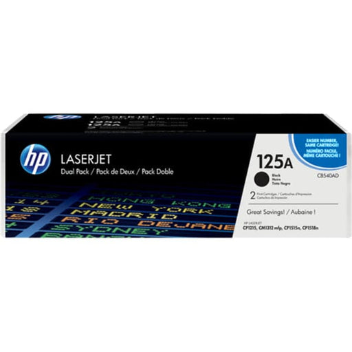 HP Toner CB540AD 125A Schwarz ca. 2.200 Seiten - Toner