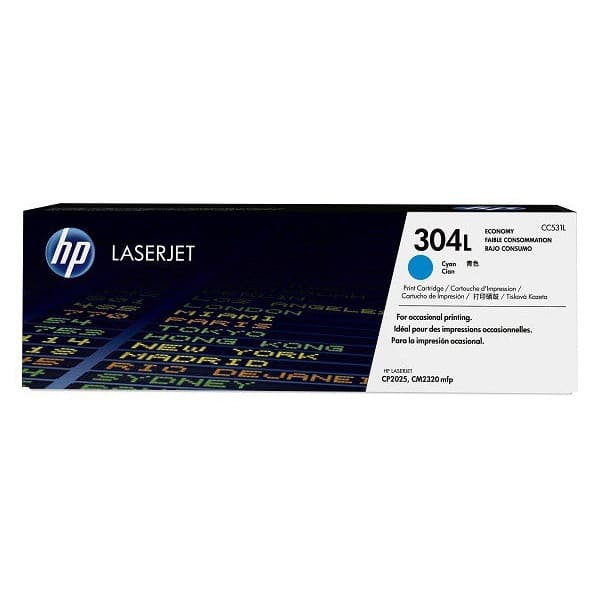 HP Toner CC531L 304L Cyan ca. 1.400 Seiten - Toner