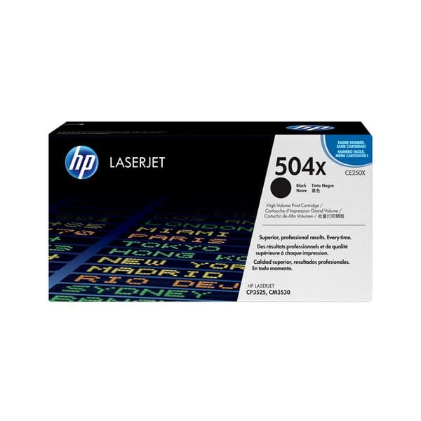 HP Toner CE250X Schwarz ca. 10.500 Seiten - Toner