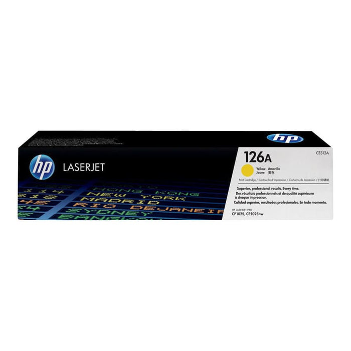 HP Toner CE312A 126A Gelb ca. 1.000 Seiten - Toner