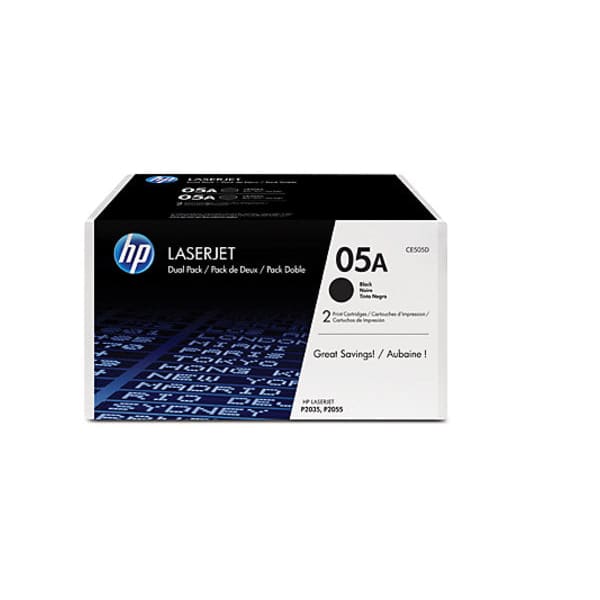 HP Toner CE505D 05A Schwarz ca. 2.300 Seiten - Toner