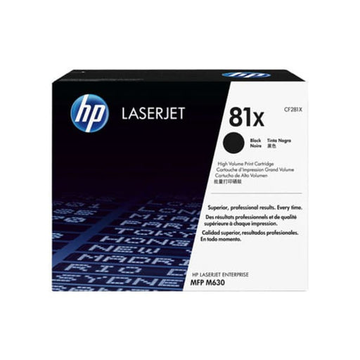 HP Toner CF281X 81X Schwarz ca. 25.000 Seiten - Toner