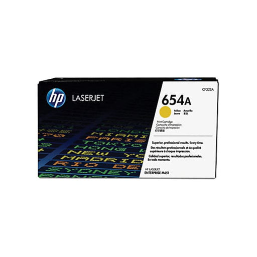 HP Toner CF332A 654A Gelb ca. 15.000 Seiten - Toner